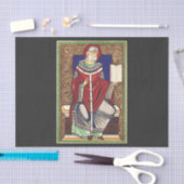 Sint Gregorius de Grote Kerkleraar Tissuepapier (Craft)