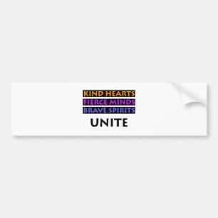 Sint-harten, bruinachtige bodems, braveharten vere bumpersticker
