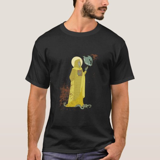 Sint-Hastur van het Gele Teken T-shirt (Voorkant)