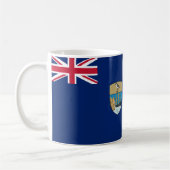 Sint-Helena Vlag Keramische Koffie Mok (Links)