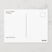 Sint-Helens, Briefkaart Washington (Achterkant)