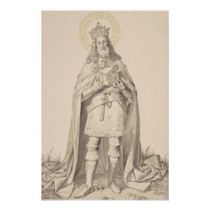 Sint-Hendrik II de Heilige Romeinse Keizer Perfect Poster