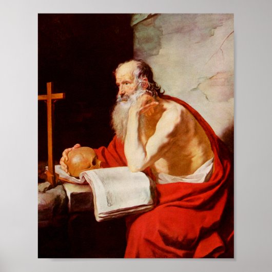 Sint Hiëronymus Poster (Voorkant)