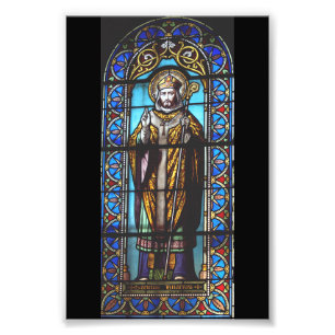 Sint-Hilarius van Poitiers Het Licht van het Weste Foto Afdruk