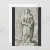 Sint-Hildegard van Bingen Briefkaart (Voorkant / Achterkant)