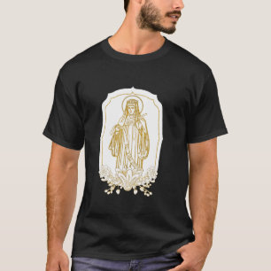 Sint Hildegard van Bingen Scivias Katholieke Mysti T-shirt