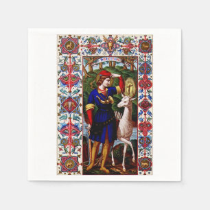 Sint-Hubertus van Luik met het hert Servet