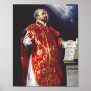 Sint-Ignatius van Loyola Poster