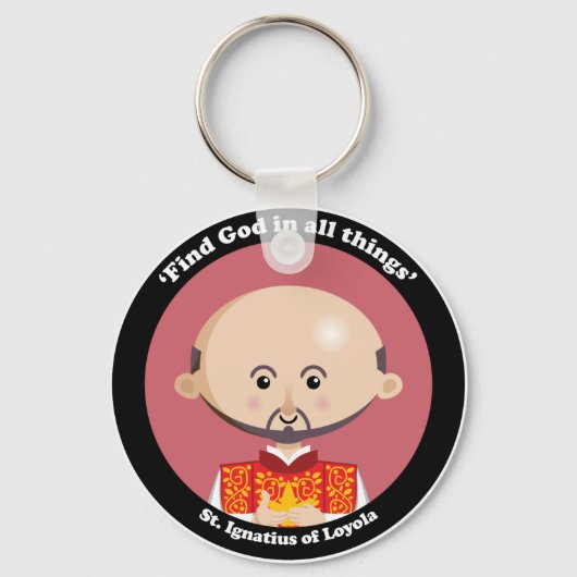 Sint-Ignatius van Loyola Sleutelhanger (Voorkant)