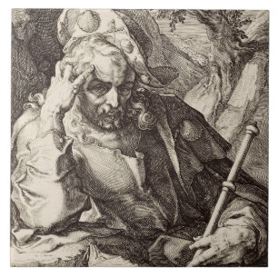 Sint-Jacobus de Meerdere de apostel Tegeltje