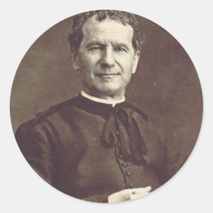 Sint Jan Bosco Priester en belijder Ronde Sticker