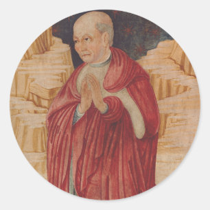 Sint Jan Cassianus Kerkvader Ronde Sticker