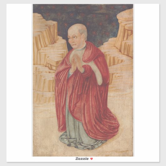 Sint Jan Cassianus Kerkvader Sticker (Vel)