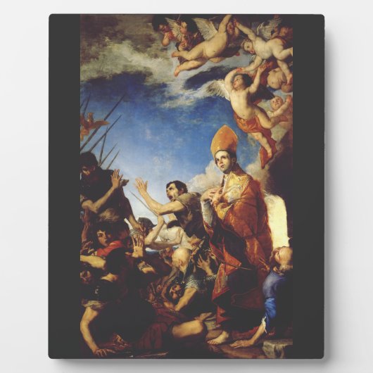 Sint Januarius Bisschop van Benevento Fotoplaat (Voorkant)