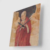 Sint John Cassian Kerk Vader Vierkante Klok (Hoek)