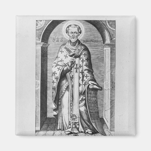 Sint-John Chrysostome, 17e eeuw Magneet (Voorkant)