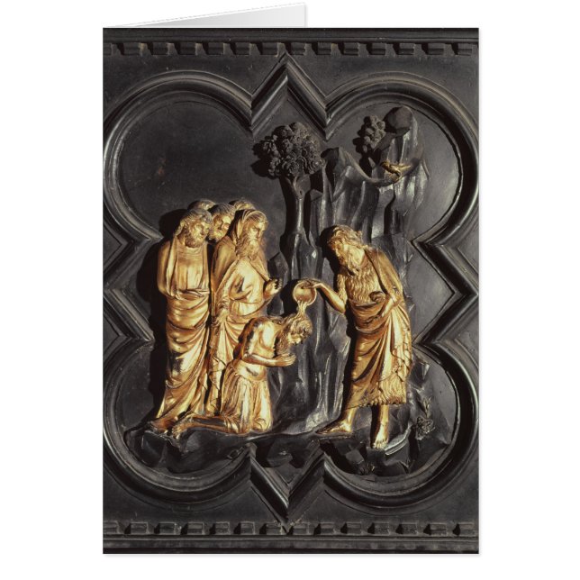 Sint John de Baptist die in de rivier stroomt (Voorkant)