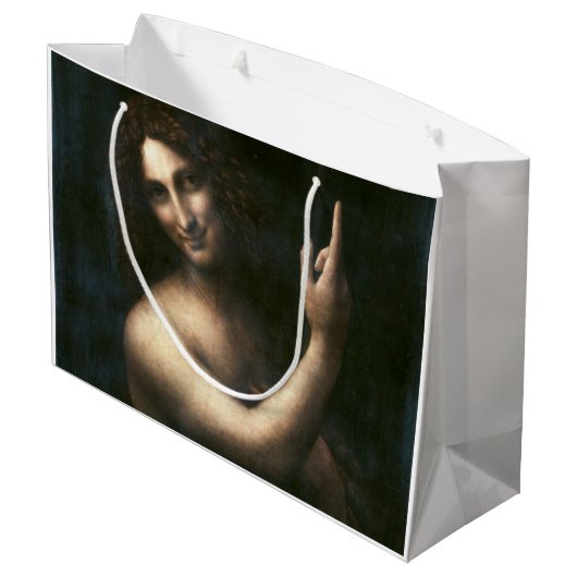 Sint-John de Baptist, Leonardo da Vinci Groot Cadeauzakje (Achterkant Gekanteld)