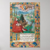 Sint-John de Evangelist - Medieval Manuscript Poster (Voorkant)