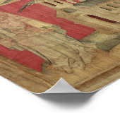 Sint-John en de zeven kerken in Azië Poster (Hoek)