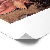 Sint-John in de natuur door Hieronymus Bosch Poster (Hoek)