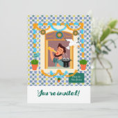 Sint John Portugees Festa Buurman Kaart (Staand voorkant)