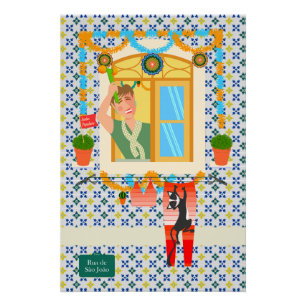 Sint John Portugees Festa Buurman Perfect Poster