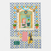 Sint John Portugees Festa Buurman Theedoek (Verticaal)