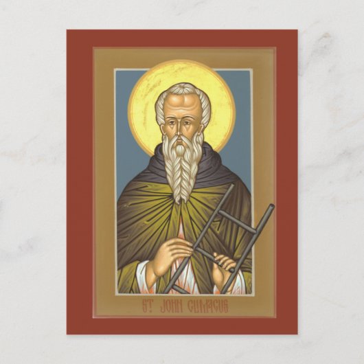 Sint-John Stokacus Prayer Card Briefkaart (Voorkant)