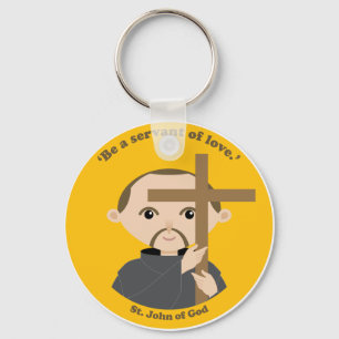 Sint-John van God Sleutelhanger