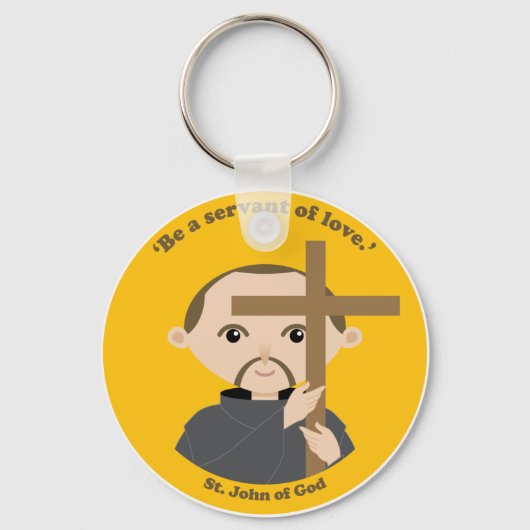 Sint-John van God Sleutelhanger (Voorkant)