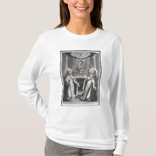 Sint-John van het Kruis en St. Theresa van Avila T-shirt