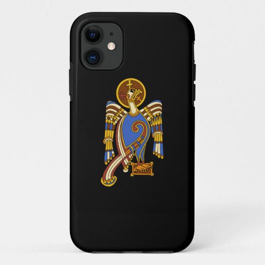 Sint-John's Eagle Celtic Knot Irish Medieval Art Case-Mate iPhone Case (Achterkant)