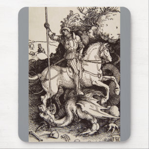 Sint Joris en de Draak door Durer Muismat