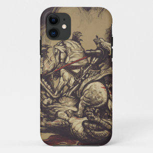 Sint-Joris en de Draak Grote Martelaar iPhone 11 Hoesje