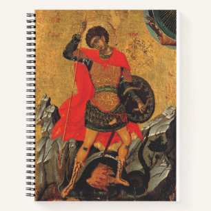 Sint-Joris en de Draak Grote Martelaar Notitieboek