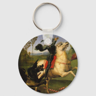 Sint Joris en de Draak Sleutelhanger