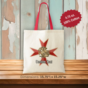 Sint-Joris over Maltezer kruis Tote Bag
