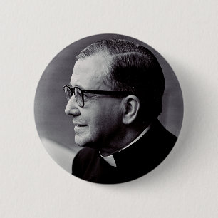 Sint Josemaria Escriva Ronde Button 5,7 Cm