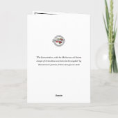 Sint-Joseph Arimathea Funeral Directors Religious Kaart (Achterkant)