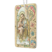 Sint-Joseph Baby Jesus Traditioneel katholiek Luchtverfrisser (Links)