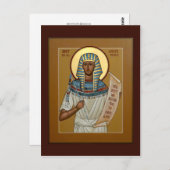 Sint Joseph de Comely Prayer Card Briefkaart (Voorkant / Achterkant)