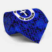 Sint Joseph de Worker Stropdas (Opgerold)