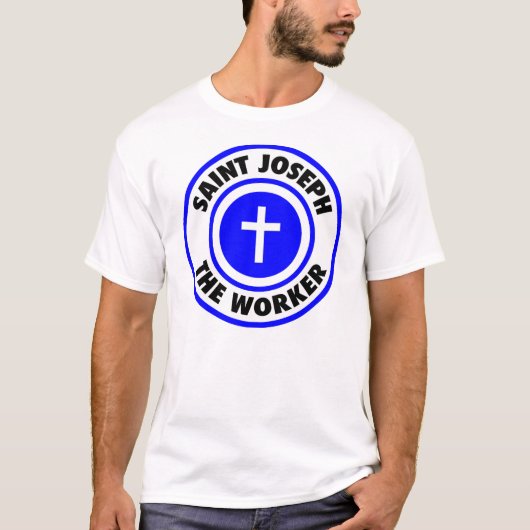 Sint Joseph de Worker T-shirt (Voorkant)