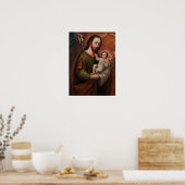Sint-Joseph en Baby Christus Poster (Keuken)