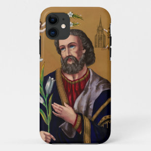 Sint Joseph Guardian van de Heilige Familie iPhone 11 Hoesje