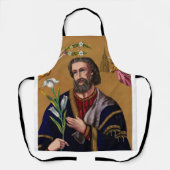 Sint Joseph Guardian van de Heilige Familie Schort (Voorkant)