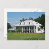 Sint Joseph Plantation Briefkaart (Voorkant / Achterkant)