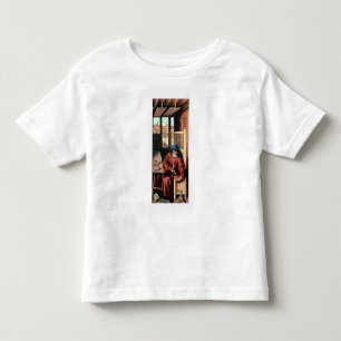 Sint Joseph Portrayed als middeleeuwse timmerman Kinder Shirts