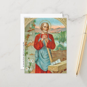 Sint Joseph the Worker (BK 31) Briefkaart